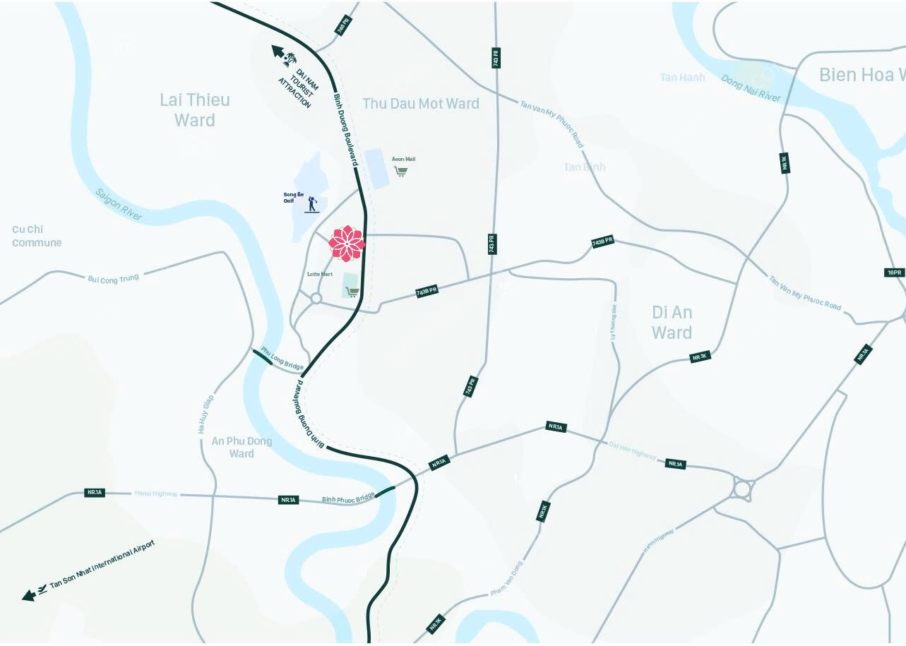 Vị Trí Setia Edenia